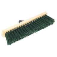 Street broom 40 cm wood base