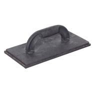 Plastic trowel with foam rubber